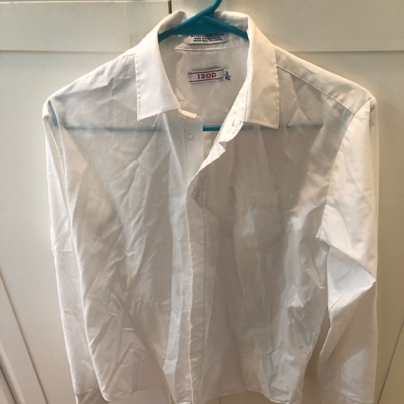 Izod white button down shirt - Picture 1 of 3